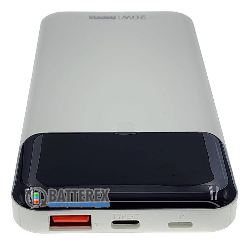 Повербанк Remax Hunch Series RPP-502 10000mAh White 20W, підтримка швидкого заряду QC3.0 та PD 20W