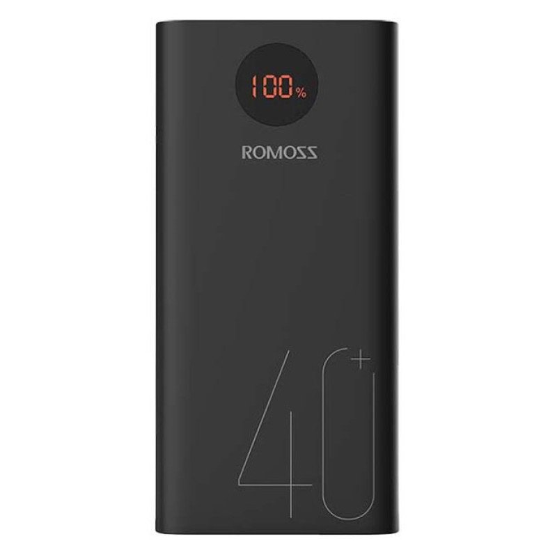Повербанк Romoss Zeus PEA40 40000mAh 18W із швидким зарядом Quick Charge 3.0 и PD 18W