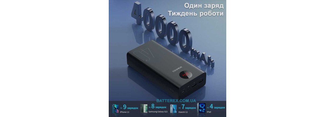 Ємність повербанків - чому ємність на віддачу нижча від заявленої