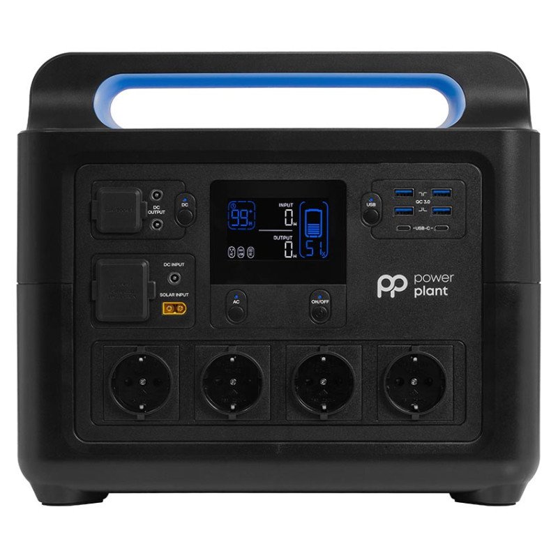 Зарядна станція PowerPlant HS1800 1484Wh 412444mAh 1800W