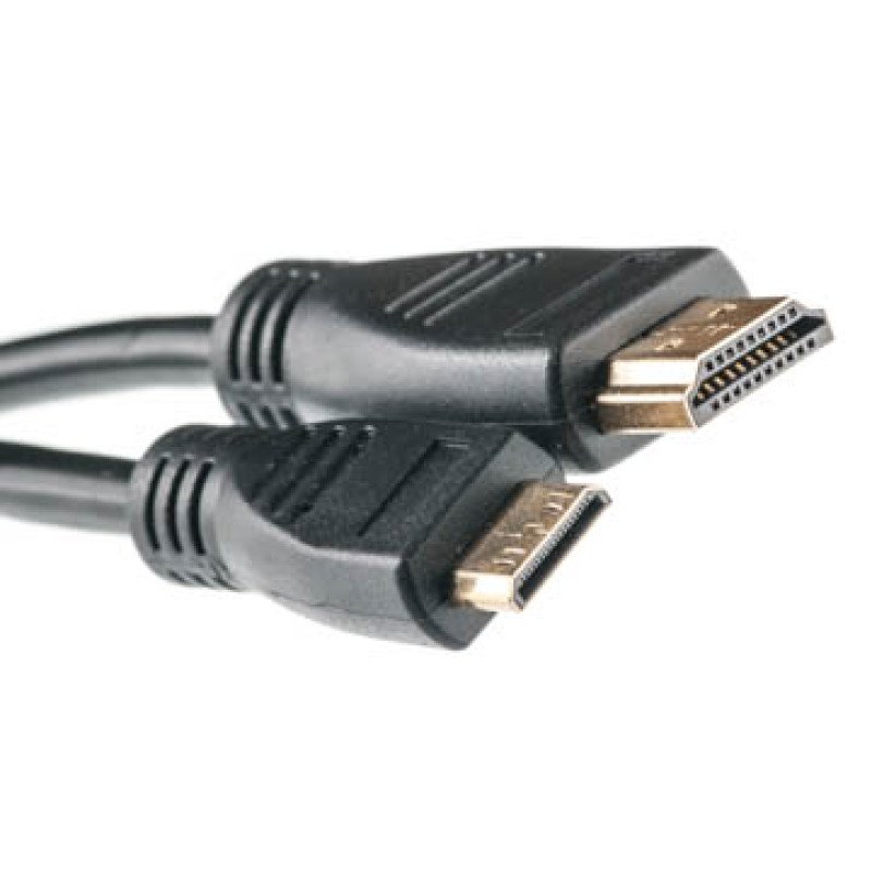 Видeo кабель mini HDMI - HDMI, 5м, позолоченные коннекторы, v1.3