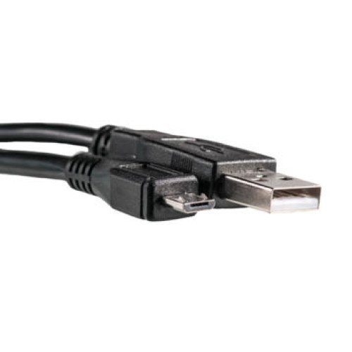 Кабель USB 2.0 AM - Micro, 0.1м