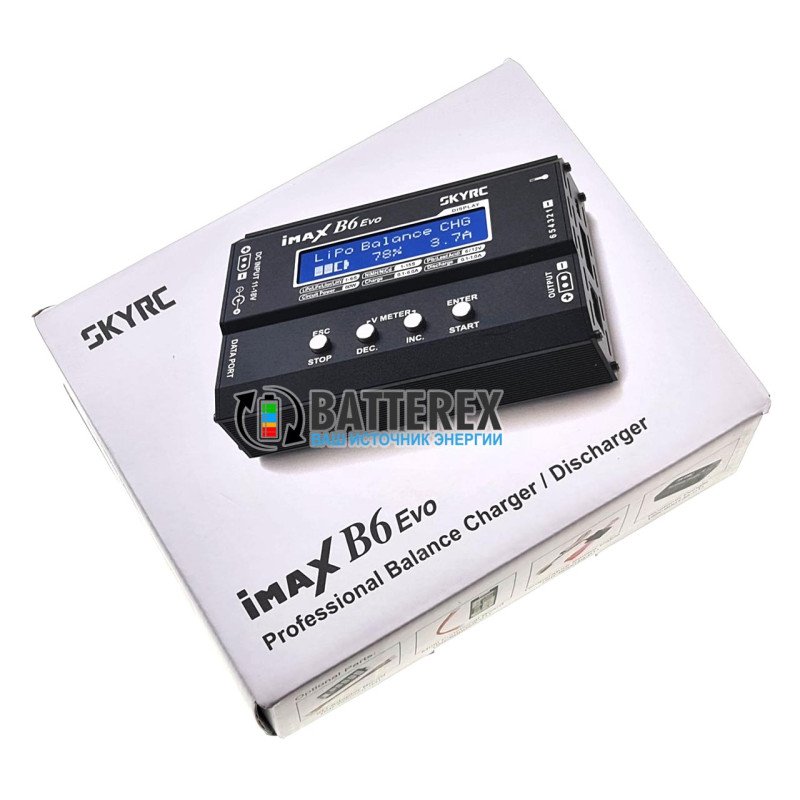 Балансировочное зарядное устройство SkyRC iMAX B6 Evo 60W 6A без блока питания