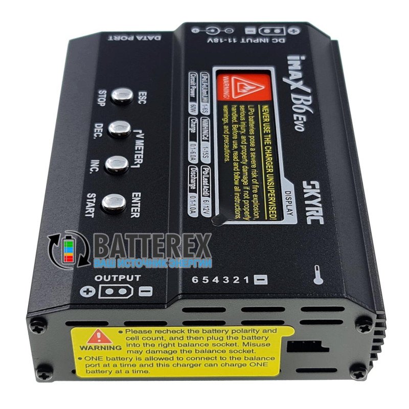 Балансировочное зарядное устройство SkyRC iMAX B6 Evo 60W 6A без блока питания
