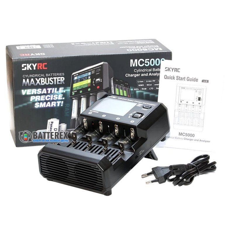 Зарядний пристрій та аналізатор акумуляторів SkyRC MC5000