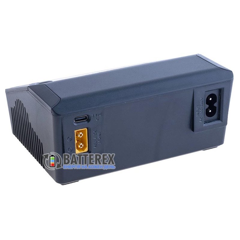 ToolkitRC M6DAC 2x350W 25A - балансувальний 2х-канальний зарядний пристрій із вбудованим блоком живлення 200W