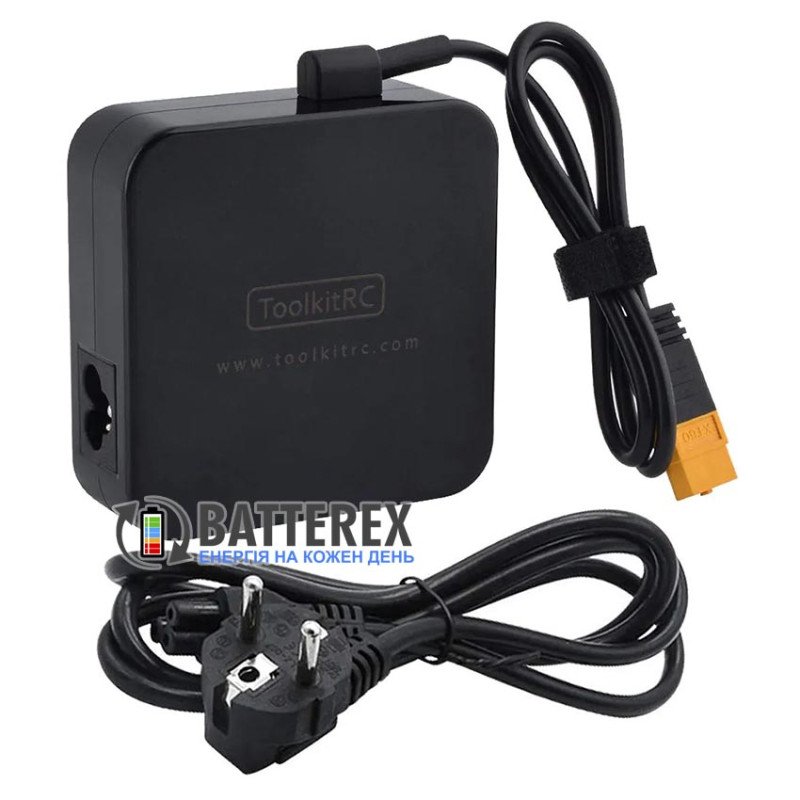 Универсальный блок питания ToolkitRC ADP100 20V/5A 100W XT60 для зарядных устройств