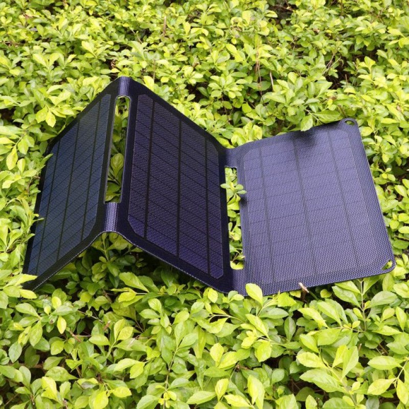Сонячна батарея Soshine 20W Solar Panel на 2 порти USB 5V 2.1A