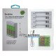 Фирменный комплект: Soshine Chocolate-1.5V зарядное устройство на 4 AA Li-ion, 4 аккумулятора AAA Li-ion 1.5V Soshine 1100mWh, бокс для аккумуляторов
