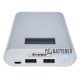 Soshine E3S White - повербанк на 4 аккумулятора 18650 на 2 порта USB 5V 3.5A, белый цвет корпуса