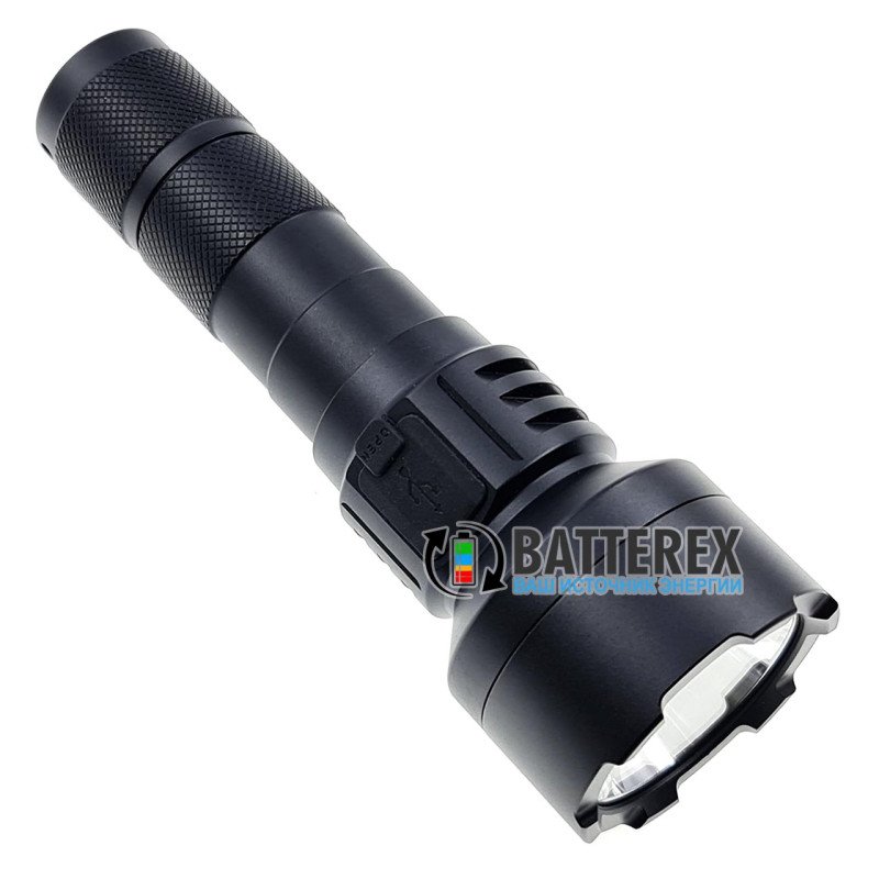 Яскравий водозахищений ліхтар Ліхтарик Soshine TC15 USB з вбудованою зарядкою від USB