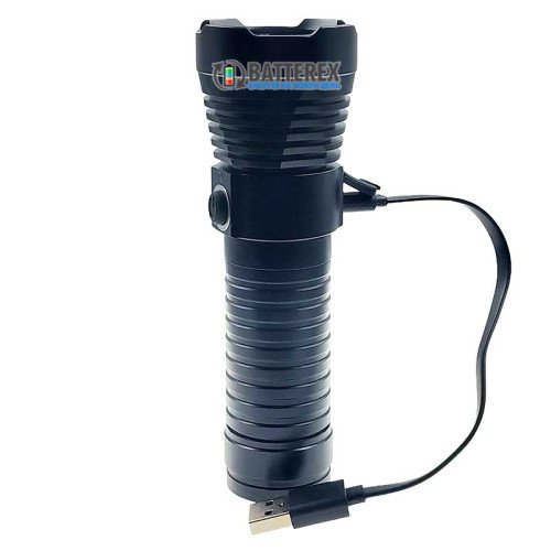 Soshine TC16 USB 1100Lm - яркий ручной фонарь с зарядкой от USB, 3 режима, питание 18650/26650