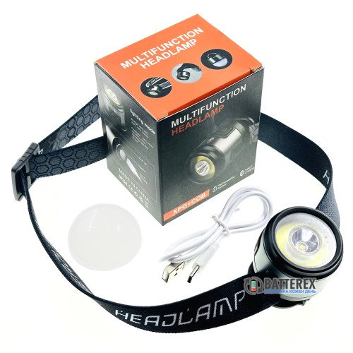 Soshine CB6  - фонарь кемпинговый + налобный 5W 280lm - белый и красный свет - встроенный аккумулятор и зарядка от USB Typce-C