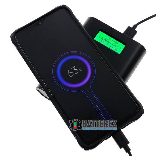 Soshine E3S Black - повербанк и зарядное устройство на 4 аккумулятора 18650 с дисплеем на 2 порта USB 5V 3.5A