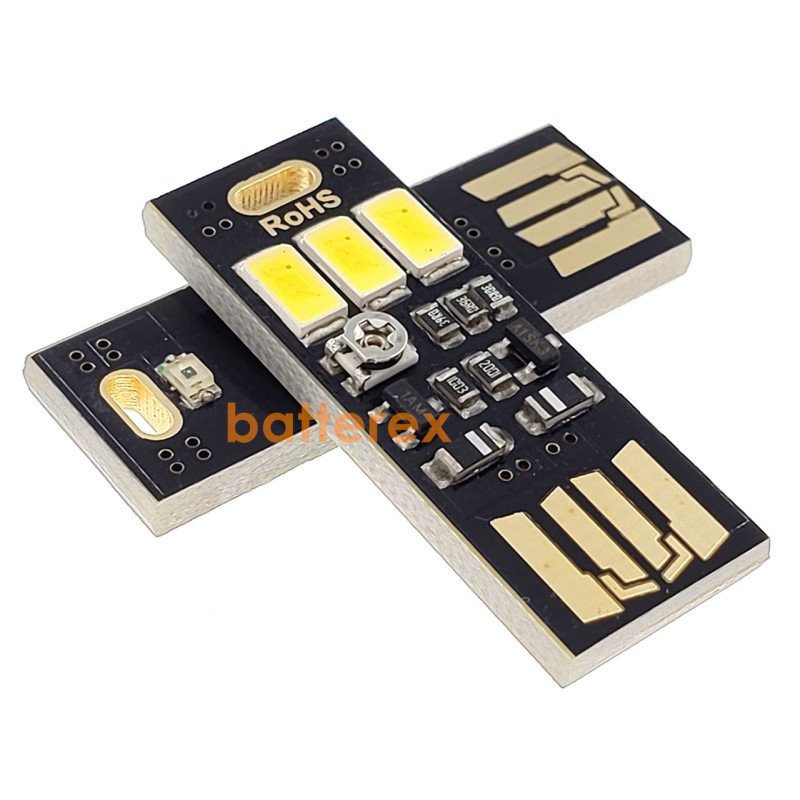 USB LED міні-світильник Soshine LED2 з датчиком освітленості