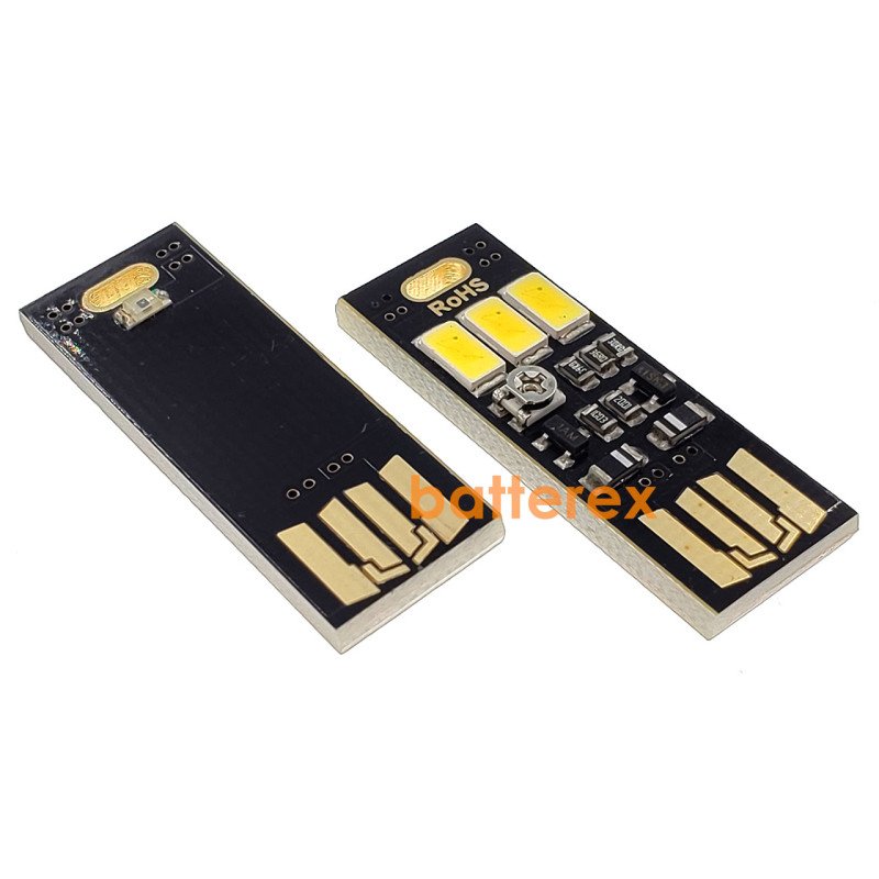 USB LED міні-світильник Soshine LED2 з датчиком освітленості