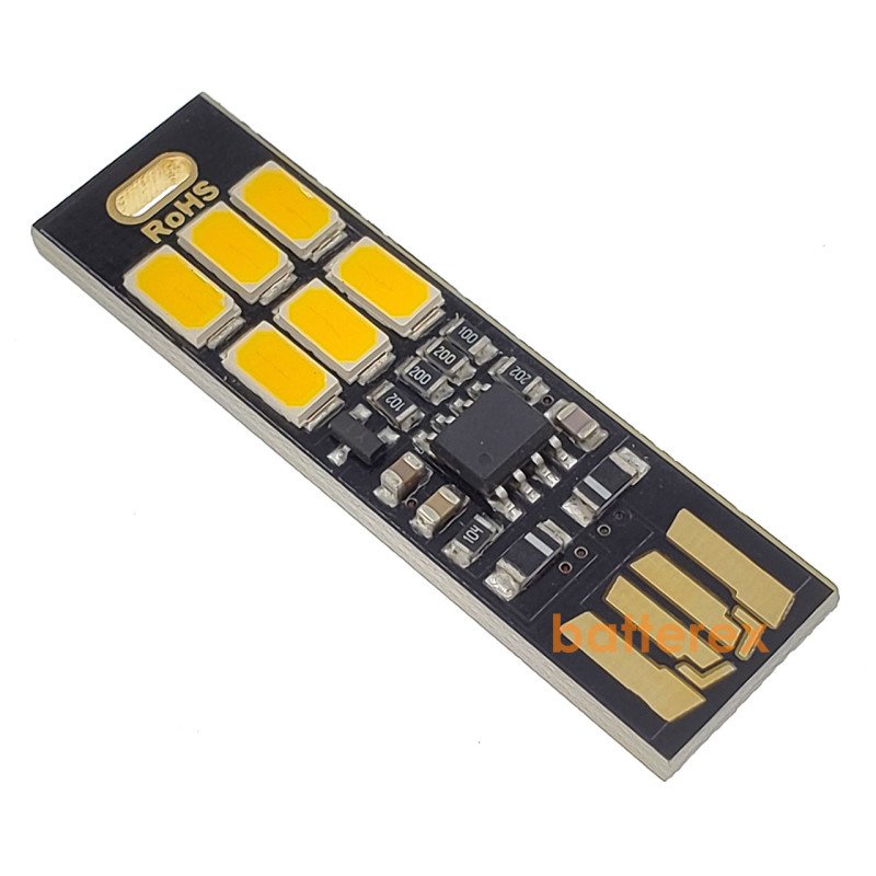USB LED міні-світильник Soshine LED3 з сенсорним керуванням та регулюванням яскравості