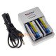 Зарядное устройство Soshine SC-V1 и 2 аккумулятора Крона Li-ion Westinghouse 9V 600 mah
