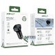 Автомобильное USB зарядное устройство ACEFAST B4 C+U PD 12-24V 66W Black с индикацией напряжения аккумулятора на 2 порта USB+Type-C c быстрой зарядкой