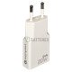 Сетевое USB зарядное устройство Everactive SC-340Q GaN Super Slim Charger 20W, ультра-тонкий корпус 15мм, 2 порта USB+Type-C c быстрой зарядкой QC3.0 и PD