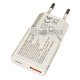 Сетевое USB зарядное устройство Everactive SC-340Q GaN Super Slim Charger 20W, ультра-тонкий корпус 15мм, 2 порта USB+Type-C c быстрой зарядкой QC3.0 и PD