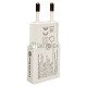 Сетевое USB зарядное устройство Everactive SC-340Q GaN Super Slim Charger 20W, ультра-тонкий корпус 15мм, 2 порта USB+Type-C c быстрой зарядкой QC3.0 и PD