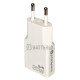 Сетевое USB зарядное устройство Everactive SC-340Q GaN Super Slim Charger 20W, ультра-тонкий корпус 15мм, 2 порта USB+Type-C c быстрой зарядкой QC3.0 и PD