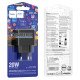 Мережевий USB зарядний пристрій HOCO CS14A PD20W+QC3.0 20W Black на 2 порти USB+Type-C із швидкою зарядкою QC3.0 та PD