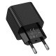 Мережевий USB зарядний пристрій HOCO CS82A PD20W USB-C Black на 1 порт USB Type-C із швидкою зарядкою PD