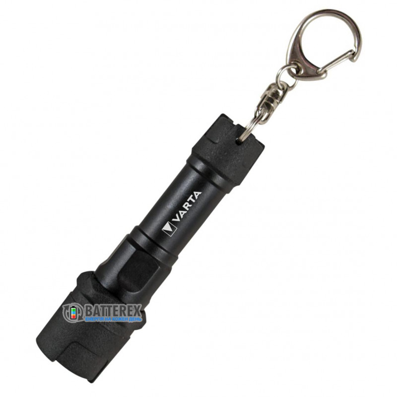 Ліхтар-брелок Varta Indestructible LED Key Chain Light 16701 + батарейка AAA Varta в комплекті