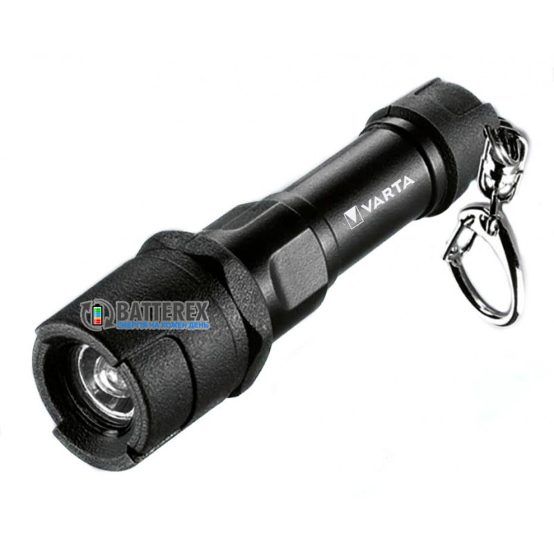 Ліхтар-брелок Varta Indestructible LED Key Chain Light 16701 + батарейка AAA Varta в комплекті