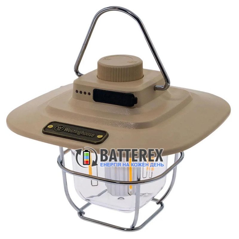 Кемпінговий підвісний ліхтар Westinghouse WF242 RETRO 350Lm 4W LED Filament Powerbank Type-C