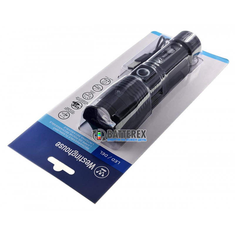 Фонарь ручной Westinghouse WF393-TB + аккумулятор 18650 2000mah в комплекте