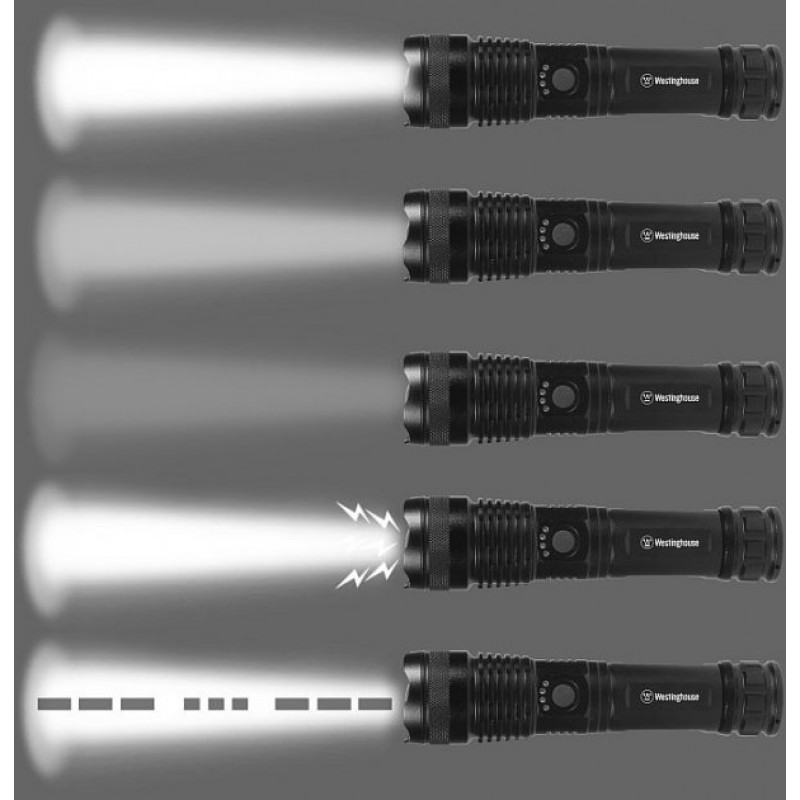 Фонарь ручной Westinghouse WF393-TB + аккумулятор 18650 2000mah в комплекте