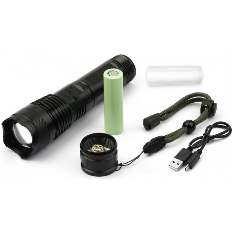 Фонарь ручной Westinghouse WF393-TB + аккумулятор 18650 2000mah в комплекте