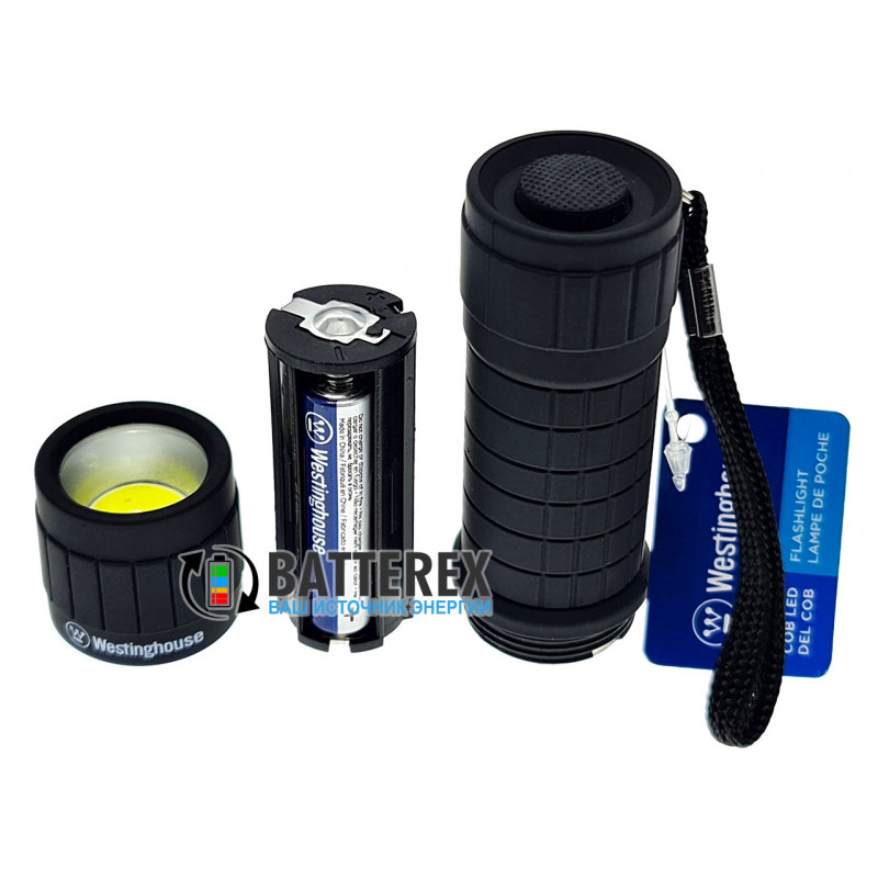 Ліхтарик кишеньковий Westinghouse WF87 чорний 3W COD LED