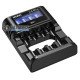 Зарядний пристрій XTAR L4 Pro для акумуляторів Li-ion 1.5V та NiMH 1.2V розмірів АА та AAA із розрядом та тренуванням