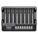 Зарядний пристрій XTAR MX8 на 8 акумуляторів для NiMH, Li-ion 1.5V, Li-ion 3.7V, підключення через USB Type-C