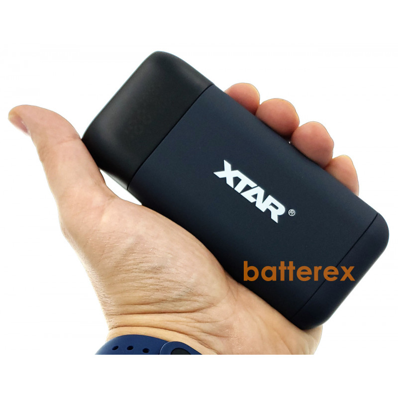 Повербанк XTAR PB2S Black на 2 акумулятори 18650/20700/21700