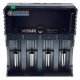 XTAR VP4L Plus Dragon - професійний зарядний пристрій Li-Ion/Ni-MH/Ni-Cd акумуляторів з тестером внутрішнього опору