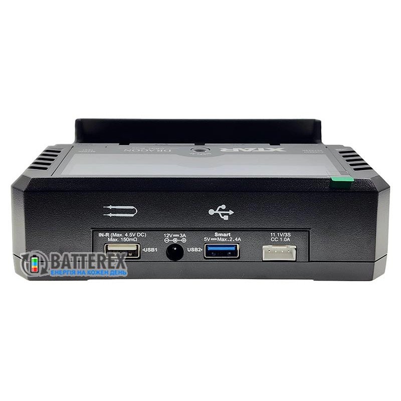 XTAR VP4L Plus Dragon - професійний зарядний пристрій Li-Ion/Ni-MH/Ni-Cd акумуляторів з тестером внутрішнього опору