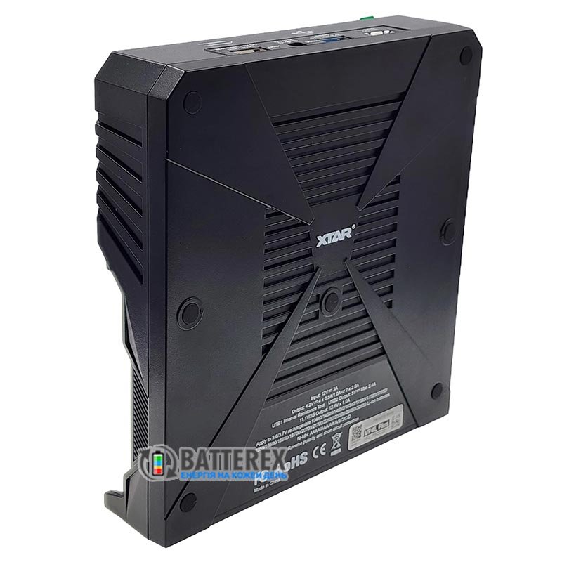 XTAR VP4L Plus Dragon - професійний зарядний пристрій Li-Ion/Ni-MH/Ni-Cd акумуляторів з тестером внутрішнього опору