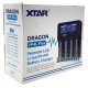 XTAR VP4L Plus Dragon - професійний зарядний пристрій Li-Ion/Ni-MH/Ni-Cd акумуляторів з тестером внутрішнього опору