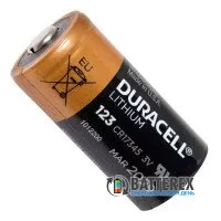 Батарейка CR123A Duracell Lithium 3V, промислова серія, оригінал