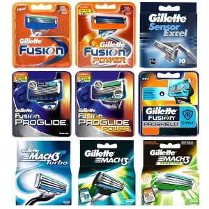 Леза та станки Gillette