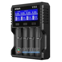 XTAR VX4 V2 KT - багатофункціональна зарядка для акумуляторів NiMH, Li-ion, LiFePO4, підтримка Li-ion 1.5V, тест ємності, відновлення, струм заряду від 0.25A до 3A, нова версія