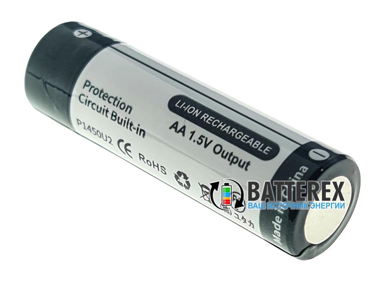 Купить литиевый АА аккумулятор Keeppower 1.5V 2260mah с зарядкой от USB