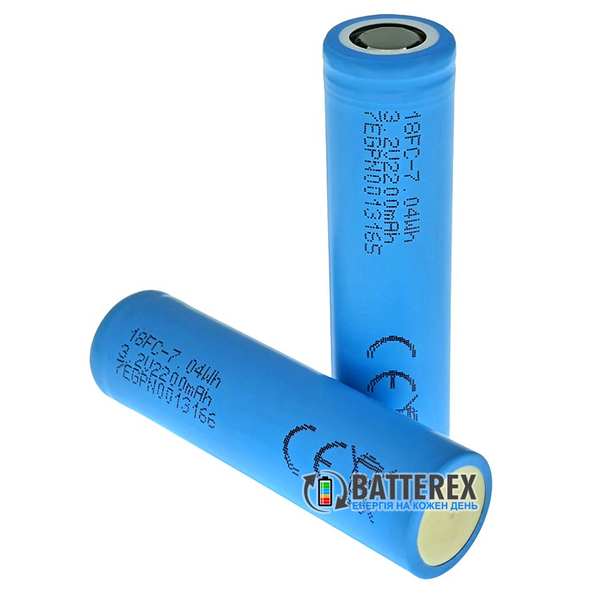 купить 18650 LiFePO4 JGNE 2200mah