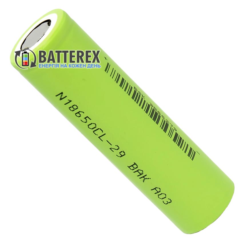 18650 BAK N18650CL-29 2900mAh 3.6V 8.25A 12.5A