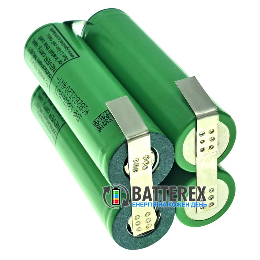 Акумуляторна збірка 2S2P 8.4V 7000mah із 4х акумуляторів 18650 LG INR MJ1 3500mah